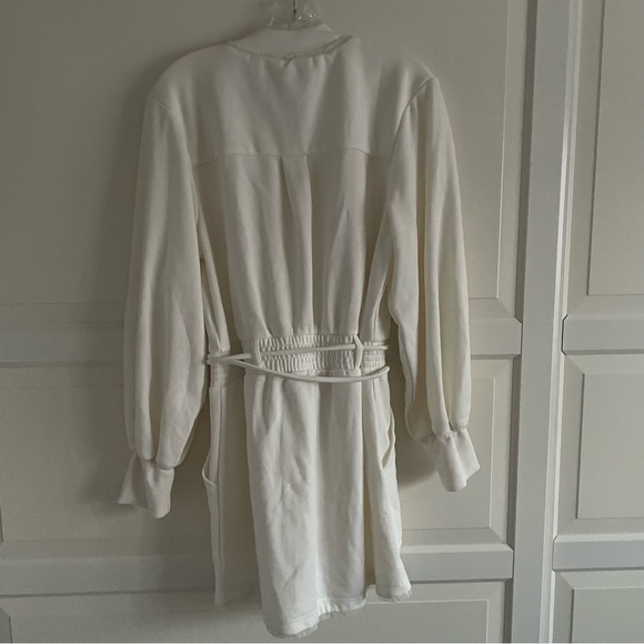 New! For Love And Lemons Ronnie off white dress with side pockets 22883 - Picture 3 of 12